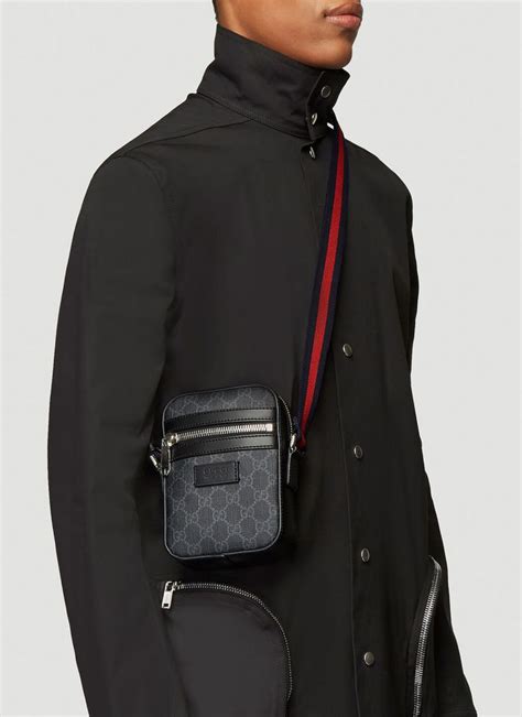 gucci cross bag men|shoulder bag gucci crossbody men's.